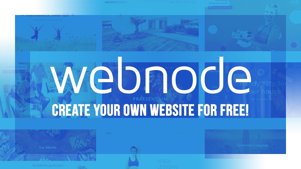 WEBNODE- Xây dựng website trên điện thoại miễn phí